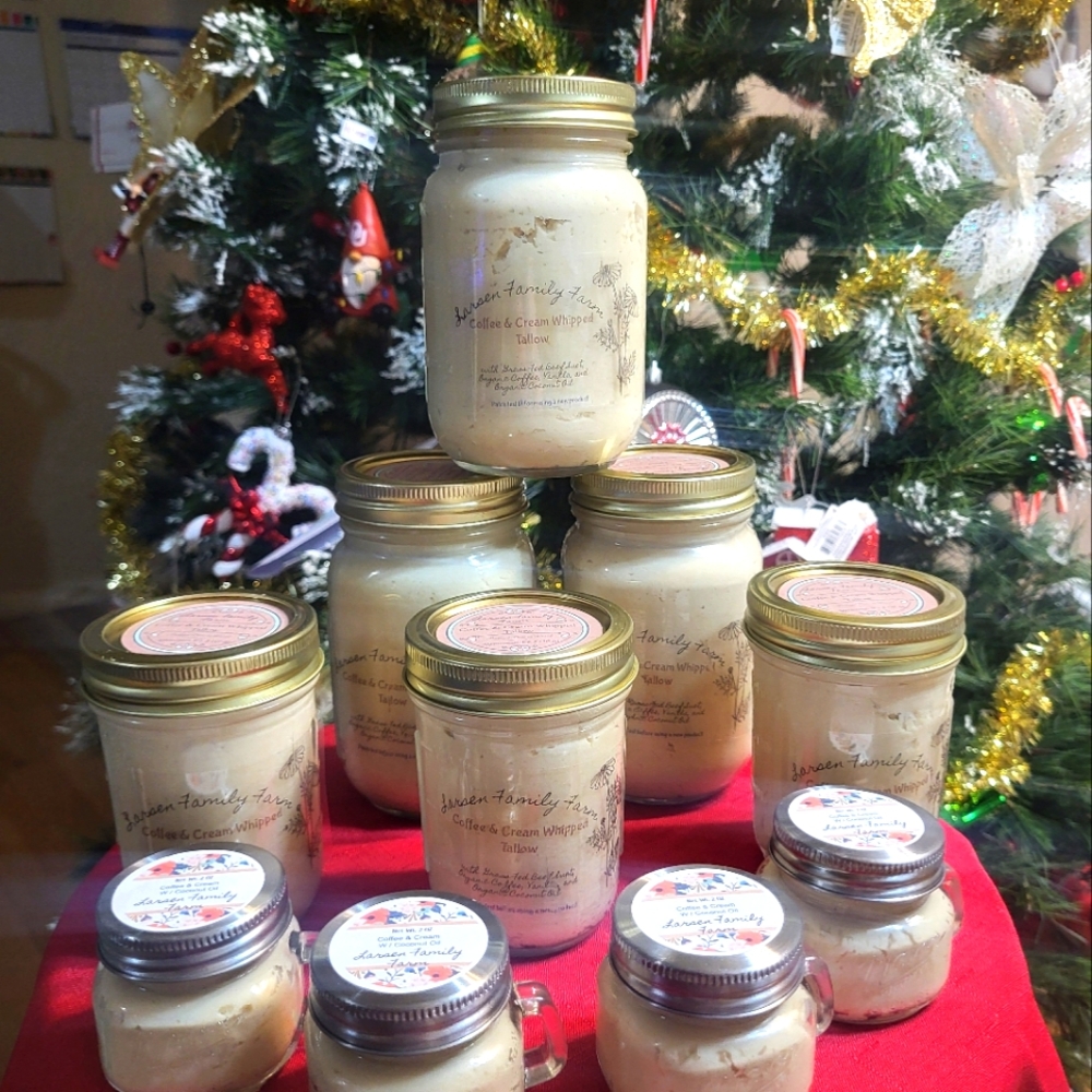 Larsen Family Farm Coffee & Cream Whipped Tallow